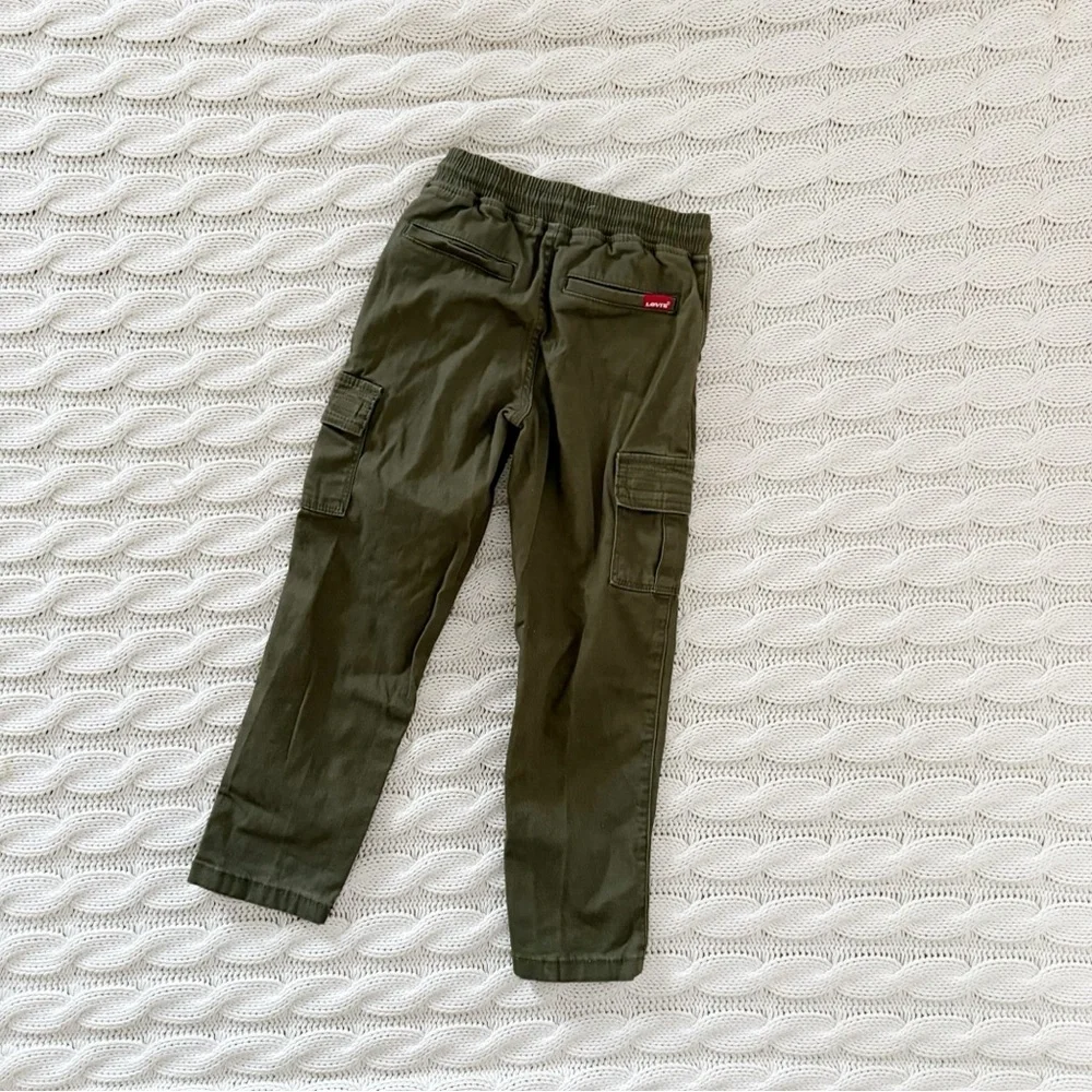Levi's Kids Olive Cargo Pants